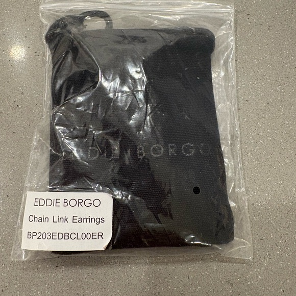 003 - NWT EDDIE BORGO supra link drop earrings - Picture 4 of 7